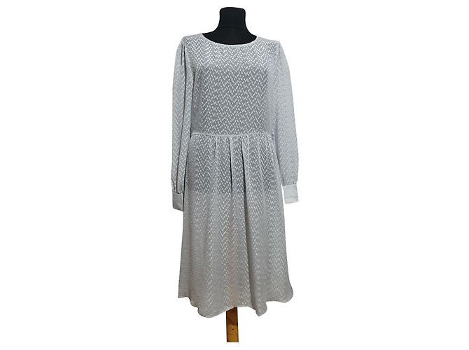 Bruuns Bazaar Zofira Luzia Kleid Pastellblau
