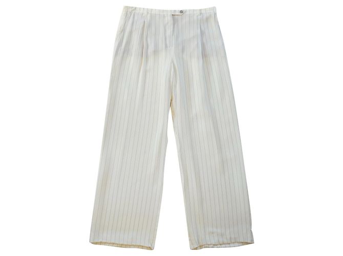 Hermès Hose, Gamaschen Weiß