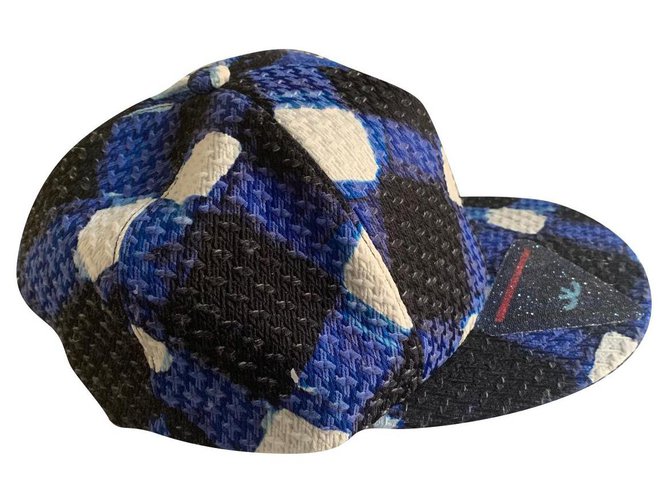 Chanel cappelli Blu navy Lana  ref.312711