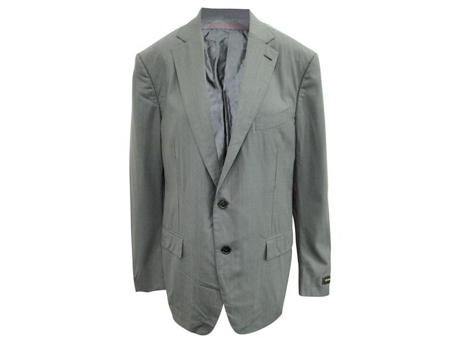 Ermenegildo Zegna Grey Jacket  Wool  ref.312740