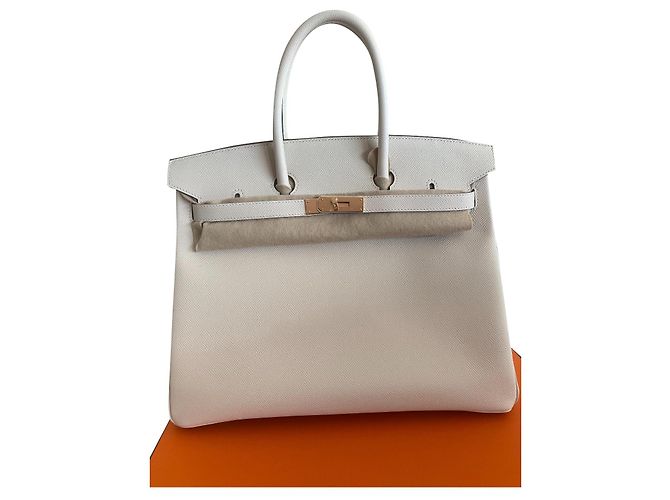Sac Hermès Birkin 35 neuf Blanc
