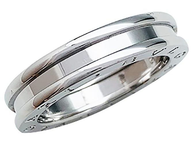 Bulgari-Ring, „B.Null1", WEISSES GOLD.