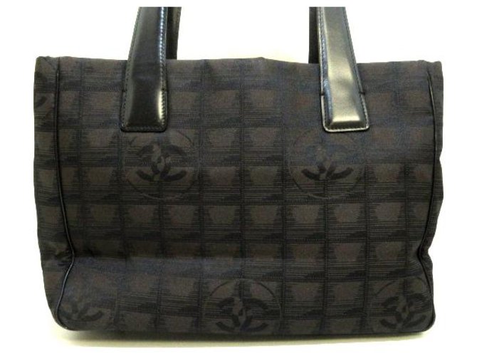 Chanel tote bag Brown Cloth  ref.313381