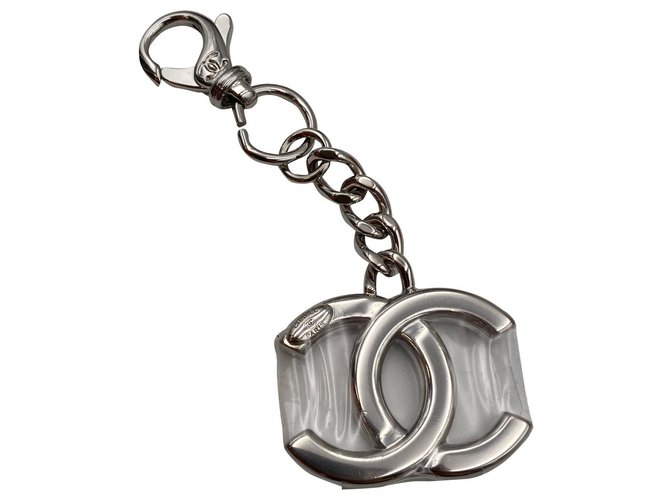 Chanel CC bag charm charm Silvery Silver ref.313662 - Joli Closet