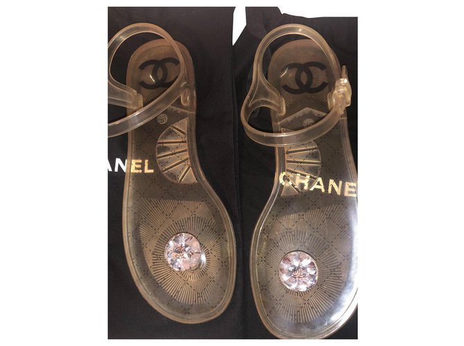 Chanel sandali Plastica ref.313664 - Joli Closet