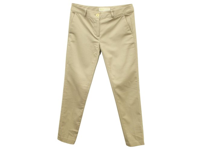 Michael Kors Light Brown Pants Cotton  ref.313742