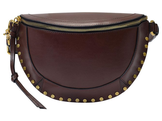 Isabel Marant Belt Bag Skano in Brown Leather  ref.313820