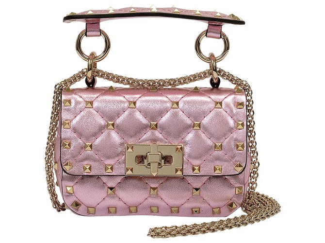 Metallic sales valentino bag