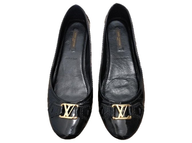 Louis Vuitton Oxford Cuir Noir  ref.313840