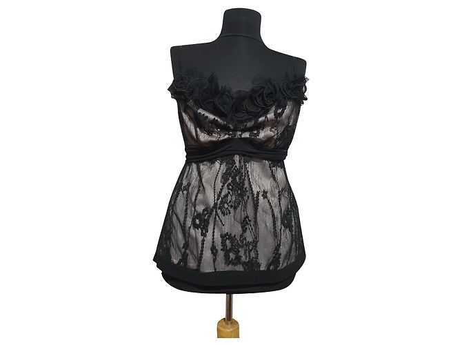 Autre Marque Ana Alcazar Top Schwarz