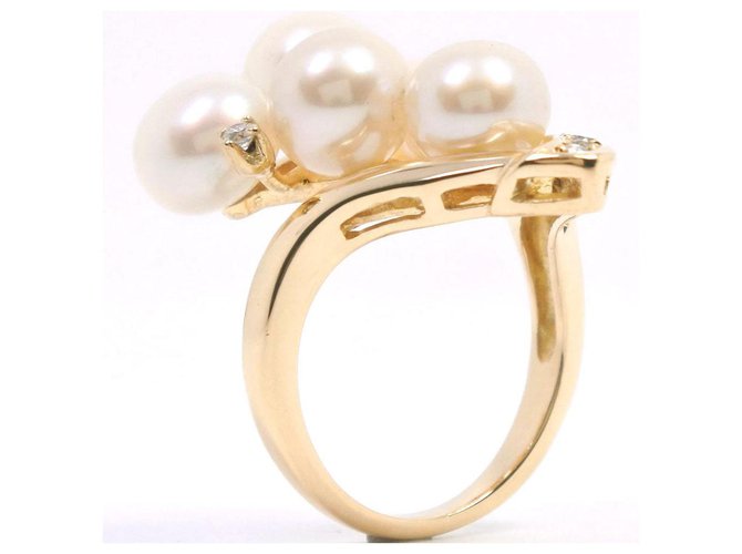 Mikimoto bague best sale