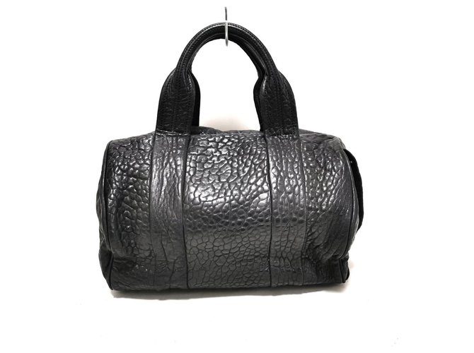 alexander wang silver bolsa