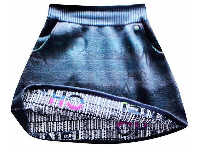 Chanel LOGO Reversible Skirt Multiple colors Cloth  ref.314551