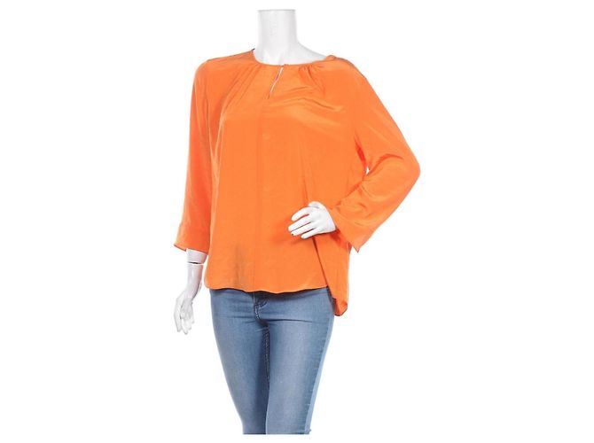 Luisa Cerano Bluse Orange aus Polyester