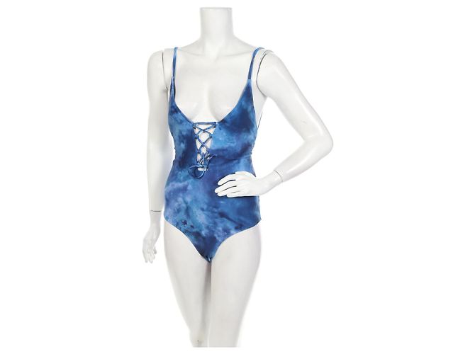 Autre Marque Guillermina Baeza Badeanzug Blau