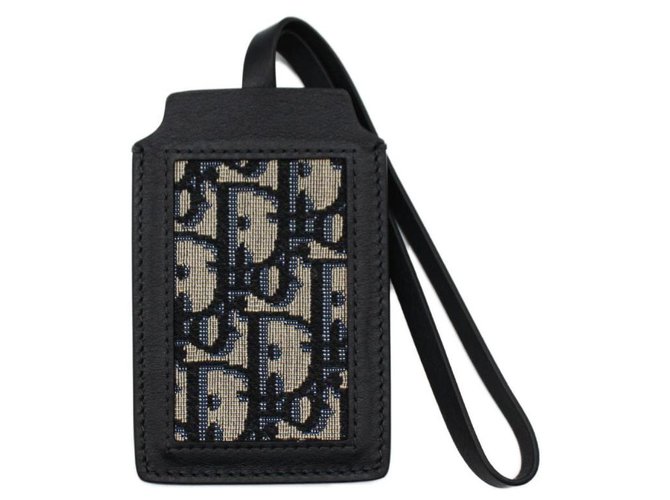 Dior Bag charms Black Cloth  ref.315012