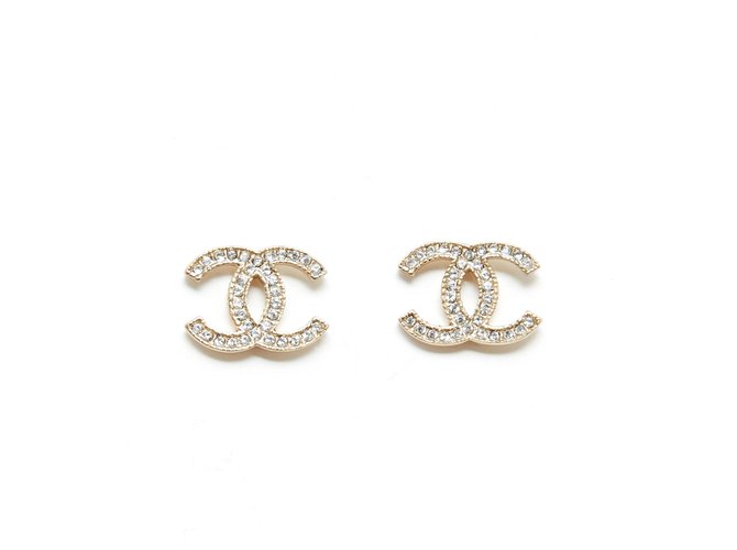 Chanel Earrings Golden Metal ref.315044 - Joli Closet
