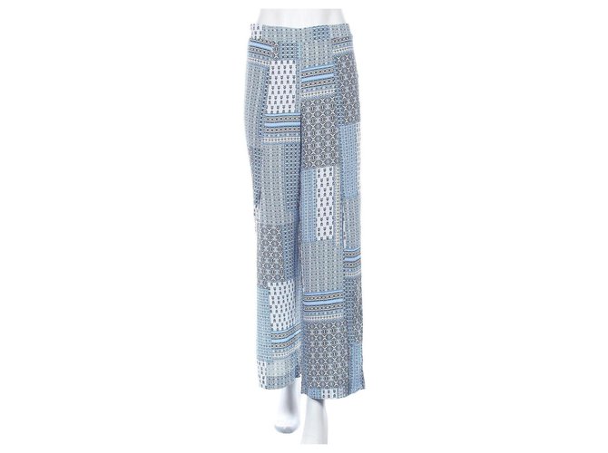 Nanette Lepore Un pantalon, leggings Polyester Bleu  ref.315181