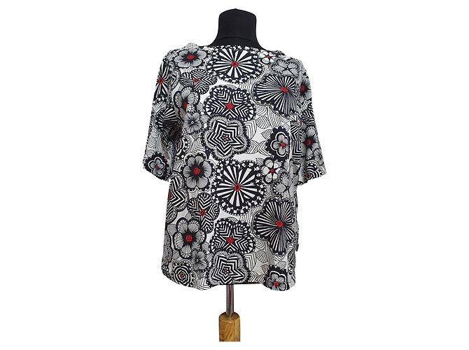 Top de algodón Marimekko Uniqlo Talla M Multicolor
