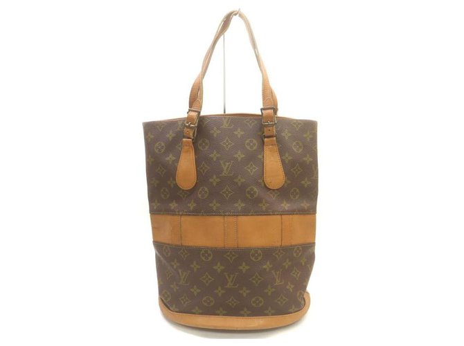 Louis Vuitton Monogram Marais Bucket Bag GM Tote Bag