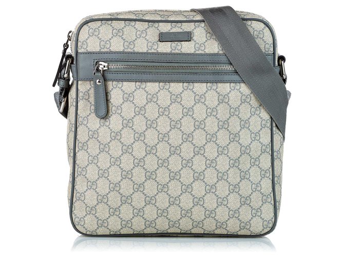 Gucci Dark Brown/Beige GG Supreme Canvas and Leather Messenger Bag Gucci |  The Luxury Closet