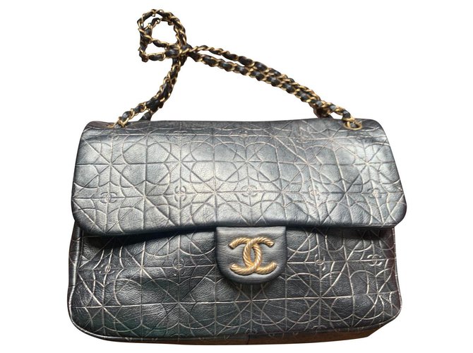 Timeless Chanel Handbags Black Leather  ref.317140