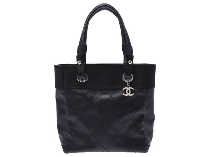 Chanel Paris Biarritz Black Cloth  ref.317616