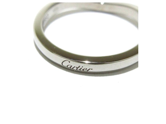 Cartier ring Silvery Platinum  ref.317667