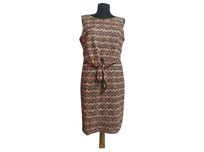 Autre Marque Ana Alcazar Mehrfarbiges Kleid aus Polyester Mehrfarben