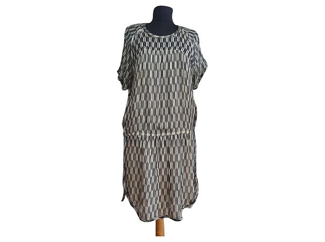 Vestido de seda Isabel Marant Etoile Multicolor