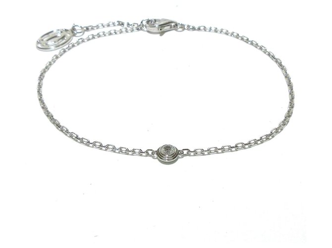 Cartier bracelet Silvery White gold  ref.317973