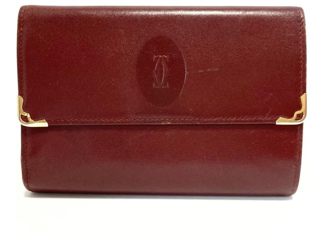 Cartier wallet Leather  ref.318012