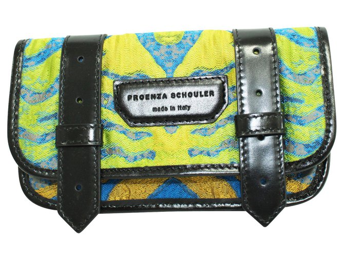Proenza Schouler Patterned Flap Pouch Leather  ref.318147