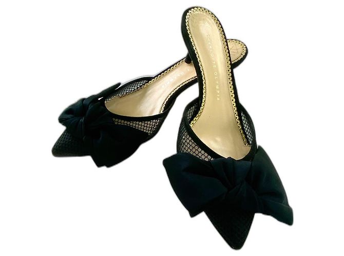CHARLOTTE OLYMPIA muli Nero