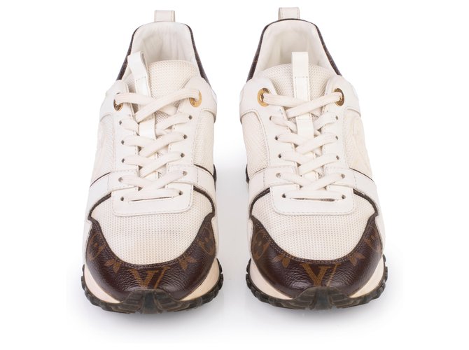 Louis Vuitton Run Away Sneaker, Brown, 7