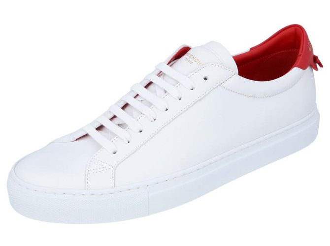 Givenchy Urban Street Cuir Veau façon poulain Blanc  ref.318519