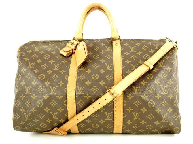 Louis Vuitton Yellow Duffle Bag