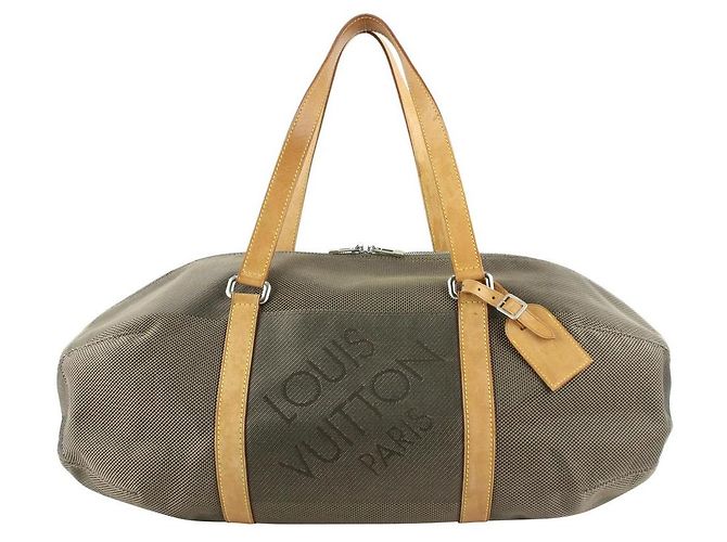 Louis Vuitton Terre Damier Geant Attaquant Reisetasche Leder