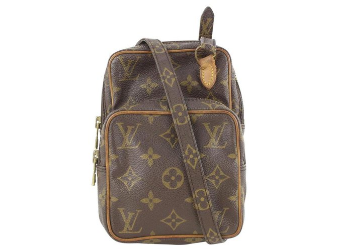 Louis Vuitton Mini borsa a tracolla Amazon con monogramma Pelle  ref.318978