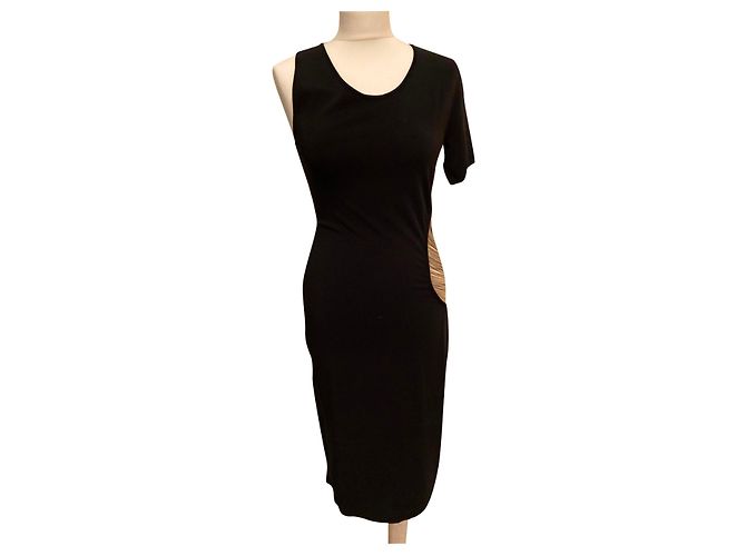 Vestido joya de Alexander McQueen Negro