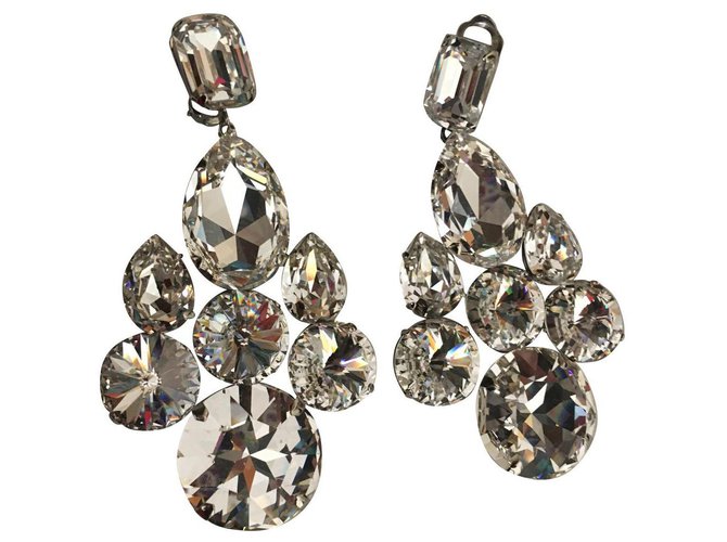 Dolce & Gabbana Earrings Silvery Metal  ref.319480