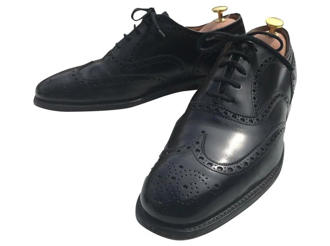Church's Lace ups Black Leather  ref.319629