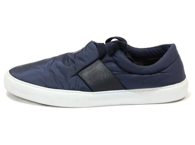 CHANEL COCOON SNEAKERS Navy blue Nylon  ref.320127