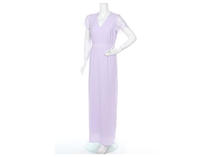 Autre Marque Holzweiler Maxikleid Lila