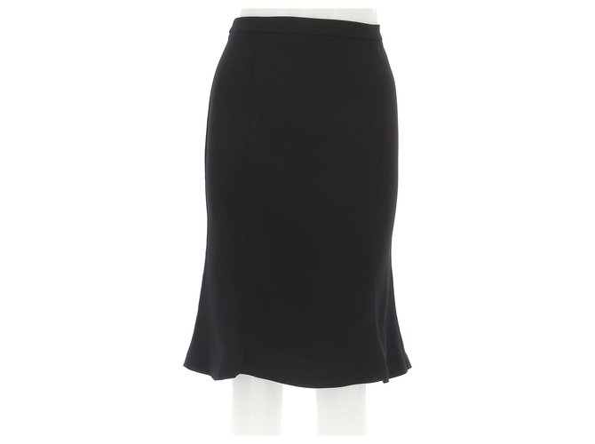 Dolce & Gabbana Skirt suit Black Cotton  ref.320443