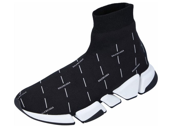 Balenciaga Speed Sneakers Black Polyester  ref.321059