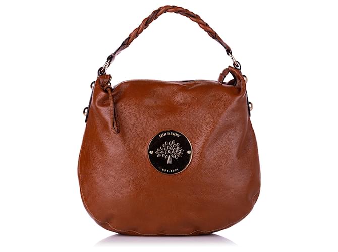 Mulberry Brown Medium Daria Leather Hobo Bag Pony-style calfskin  ref.321187