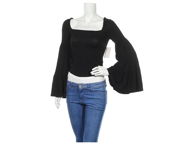 Camicetta Free People Nera XS Nero