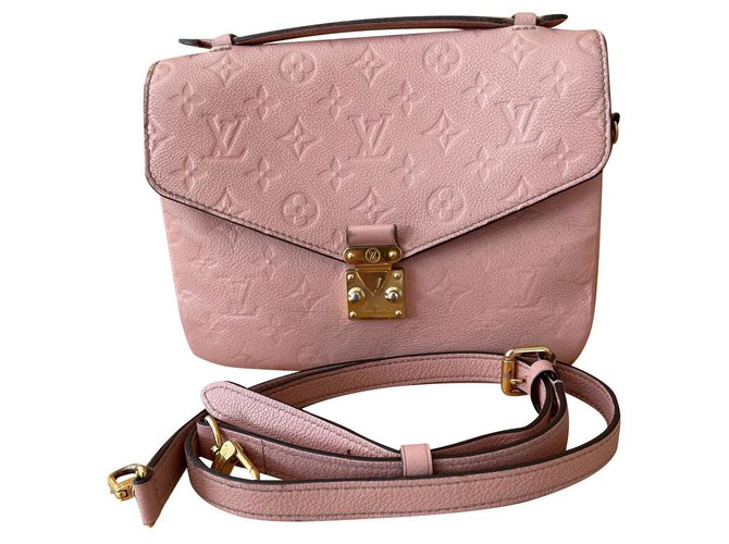 Louis Vuitton Metis impronta Rosa Pelle ref.321633 - Joli Closet