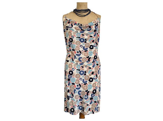 Vestido Céline de viscosa Talla 38 Multicolor